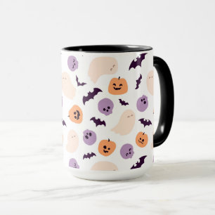 Leuke Kinder Halloween Patroon Mok