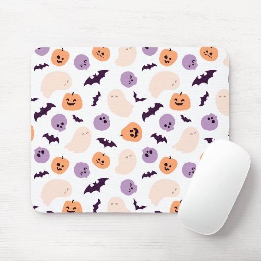 Leuke Kinder Halloween Patroon Muismat (Met muis)