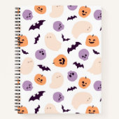 Leuke Kinder Halloween Patroon Notitieboek (Voorkant)