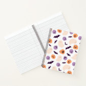 Leuke Kinder Halloween Patroon Notitieboek (Binnen)