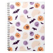 Leuke Kinder Halloween Patroon Notitieboek (Voorkant)