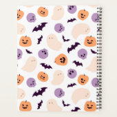 Leuke Kinder Halloween Patroon Planner (Achterkant)