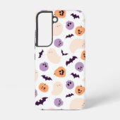 Leuke Kinder Halloween Patroon Samsung Galaxy Hoesje (Achterkant)