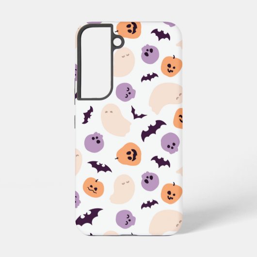 Leuke Kinder Halloween Patroon Samsung Galaxy Hoesje (Achterkant)
