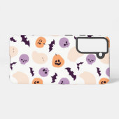 Leuke Kinder Halloween Patroon Samsung Galaxy Hoesje (Achterkant horizontaal)