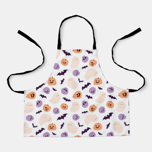 Leuke Kinder Halloween Patroon Schort (Voorkant)