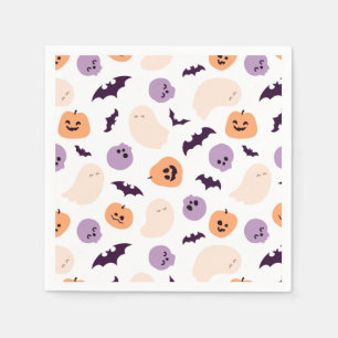 Leuke Kinder Halloween Patroon Servet
