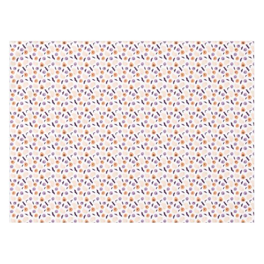 Leuke Kinder Halloween Patroon Tafelkleed (Voorkant (Horizontaal))