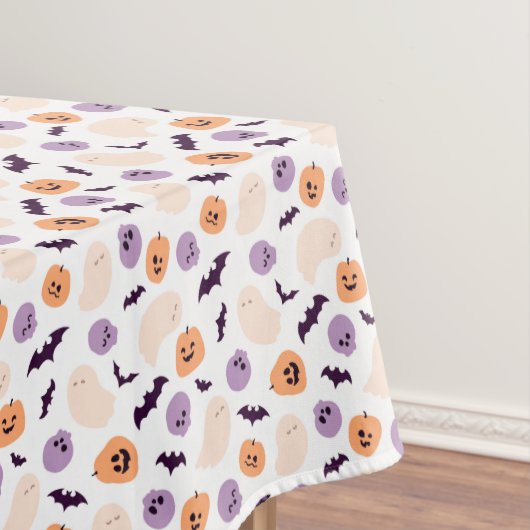 Leuke Kinder Halloween Patroon Tafelkleed (Voorbeeld)