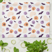 Leuke Kinder Halloween Patroon Theedoek (Gevouwen)