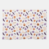 Leuke Kinder Halloween Patroon Theedoek (Horizontaal)