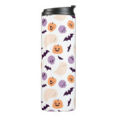 Leuke Kinder Halloween Patroon Thermosbeker (Gedraaid links)
