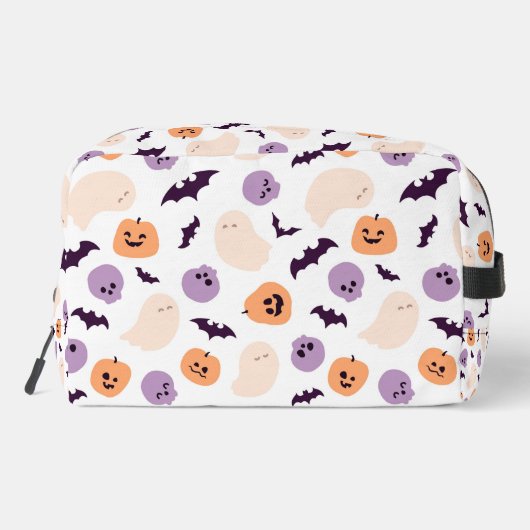 Leuke Kinder Halloween Patroon Toilettasje (Achterkant)