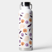 Leuke Kinder Halloween Patroon Waterfles (Voorkant)