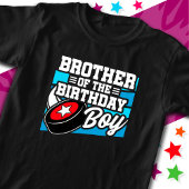 Leuke Kinder Hockey Party Broer van de Verjaardags T-shirt