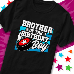 Leuke Kinder Hockey Party Broer van de Verjaardags T-shirt