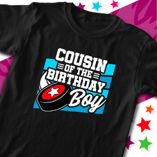 Leuke Kinder Hockey Party Neef van de Verjaardagsj T-shirt
