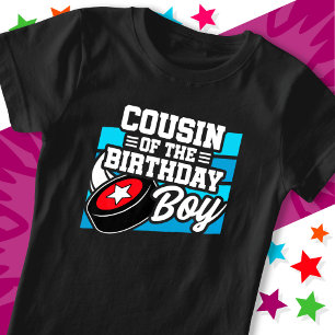 Leuke Kinder Hockey Party Neef van de Verjaardagsj T-shirt