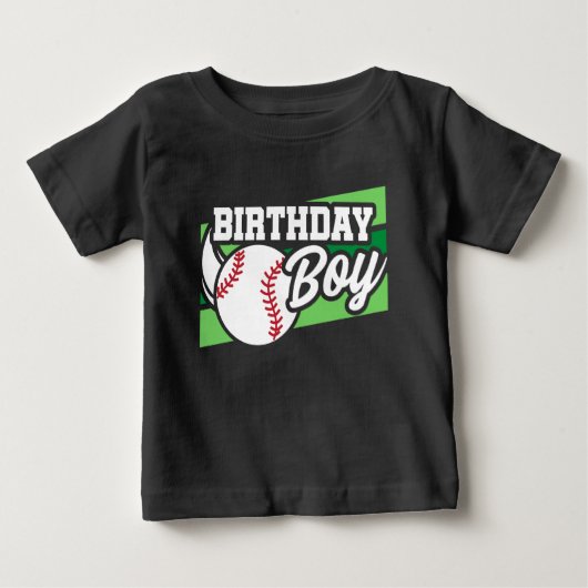 Leuke Kinder honkbalpartij Home Run Verjaardagsjon (Voorkant)