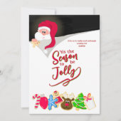 Leuke Kinder kerst Cookie Exchange Party Kaart (Voorkant)