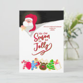 Leuke Kinder kerst Cookie Exchange Party Kaart (Staand voorkant)