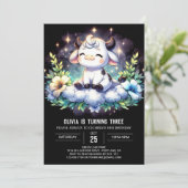 Leuke Kinder Koe verjaardag Kaart (Staand voorkant)