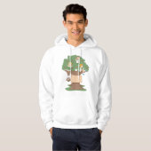 Leuke Kinder spelen in Apple Tree Hoodie (Voorkant volledig)