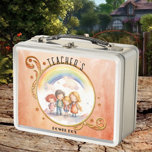 Leuke Kinder Terra Cotta Regenboogdocent