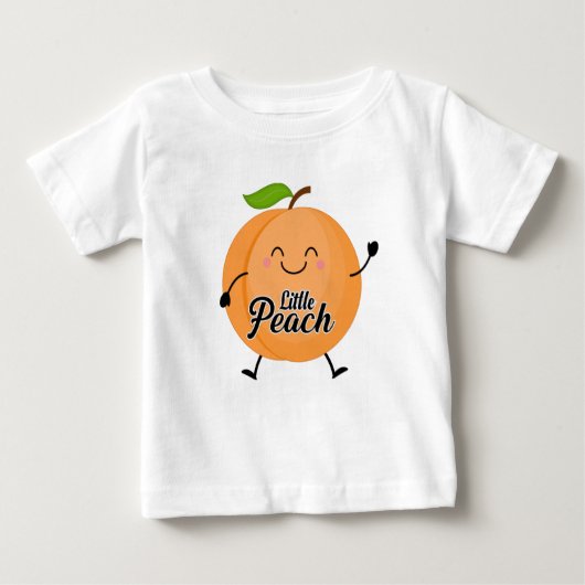 Leuke kinder unisex kleine perzik (Voorkant)