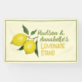 Leuke Kinder zakelijke Logo limonade stand Spandoek