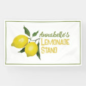 Leuke Kinder zakelijke Logo limonade stand Spandoek (Horizontaal)