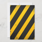 leuke kinderen eenvoudige bouwtrucks 5e verjaardag kaart (Achterkant)