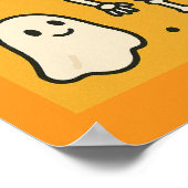 Leuke Kinderen Halloween Feestje Poster (Hoek)