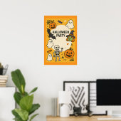 Leuke Kinderen Halloween Feestje Poster (Thuiskantoor)