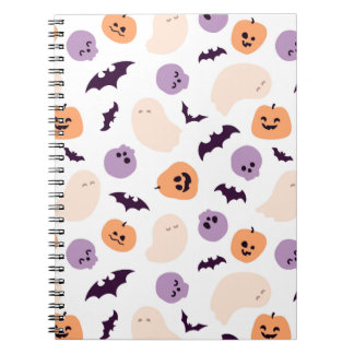 Leuke Kinderen Halloween Patroon Notitieboek