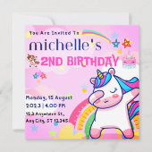 LEUKE KINDEREN VERJAARDAG UITNODIGING (Voorkant)