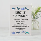 Leuke kinderverjaardagsfeestje  kaart (Staand voorkant)