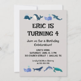 Leuke kinderverjaardagsfeestje kaart