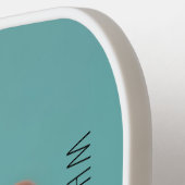 Leuke kip stijlvol modern pickleball paddle (Links Detail)