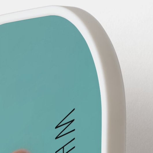 Leuke kip stijlvol modern pickleball paddle (Links Detail)