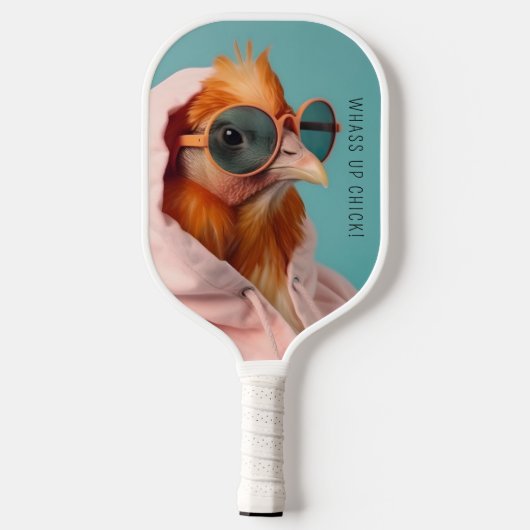 Leuke kip stijlvol modern pickleball paddle (Achterkant)