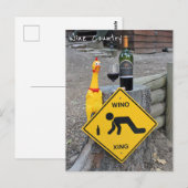 Leuke Kip Wine Country Ansichtkaart! Briefkaart (Voorkant / Achterkant)