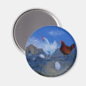 Leuke Kippen / Kippen Custom Art Magnet (Voorkant / Achterkant)