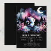 Leuke kitten kat verjaardag kaart (Voorkant / Achterkant)