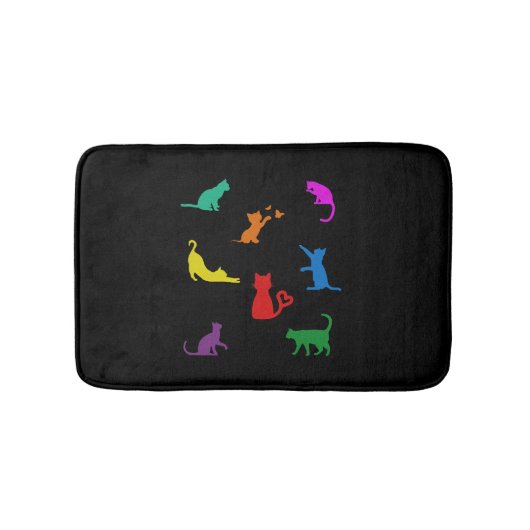 Leuke kittens - Katten - Katten liefhebbers cadeau Badmat (Voorkant)