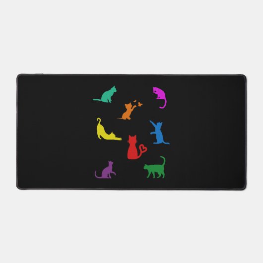 Leuke kittens - Katten - Katten liefhebbers cadeau Bureaumat (Voorkant)