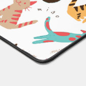 Leuke kitty katten over de hele wereld bureaumat (Hoek)