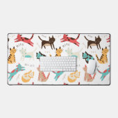 Leuke kitty katten over de hele wereld bureaumat (Keyboard & Muis)