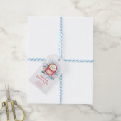 Leuke klant behandelen cadeau Label Cadeaulabel (Met Touw)
