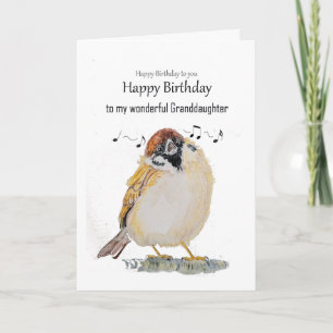 Leuke kleindochter Gefeliciteerd met je verjaardag Kaart